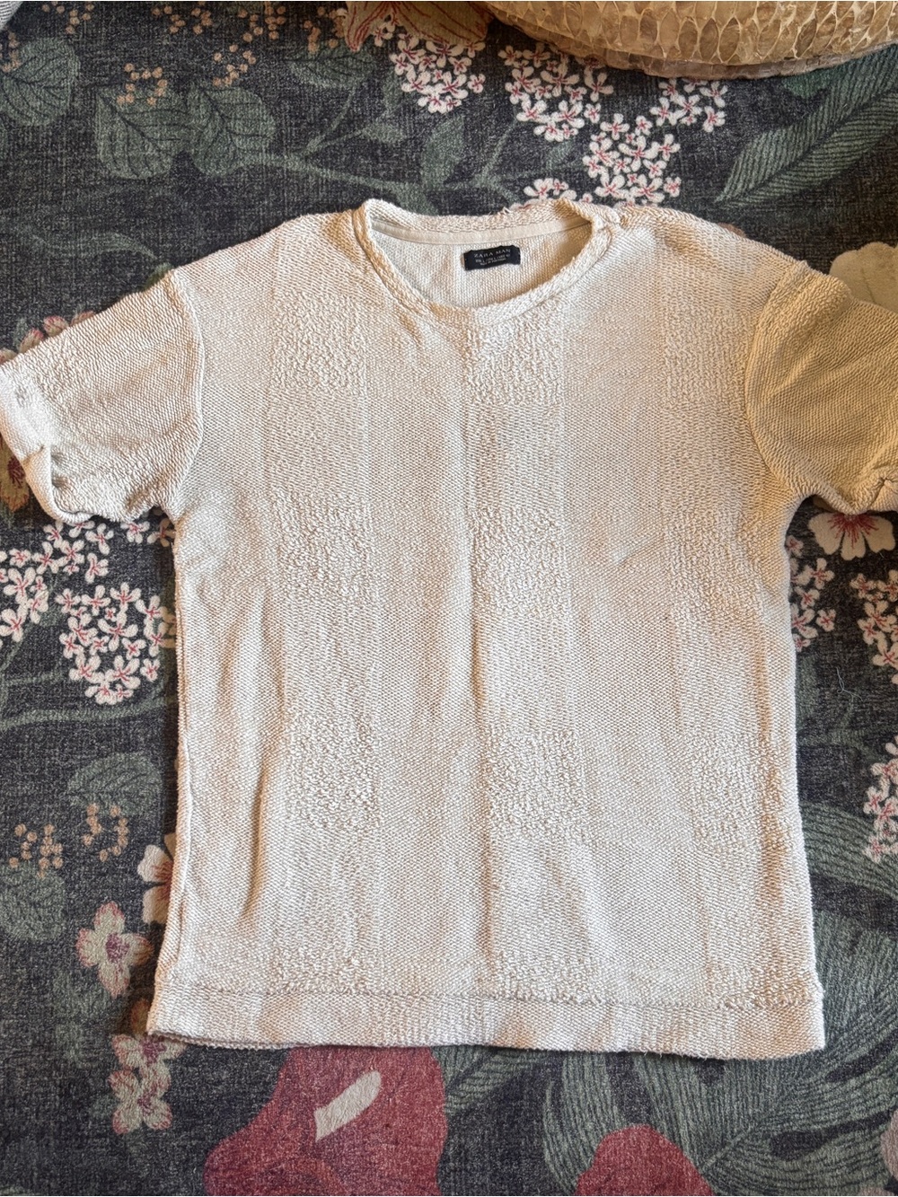 Zara Men Textured Tee